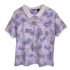 C.B. Casual Womens  Cotton Golf Polo Shirt Size XL